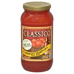 Classico Cabernet Marinara with Herbs Pasta Sauce, 24 oz Jar
