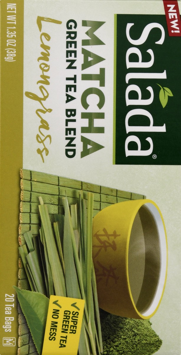 slide 5 of 13, Salada Tea Matcha Tea Bags Lemongrass Green Tea Blend 20 ea, 20 ct