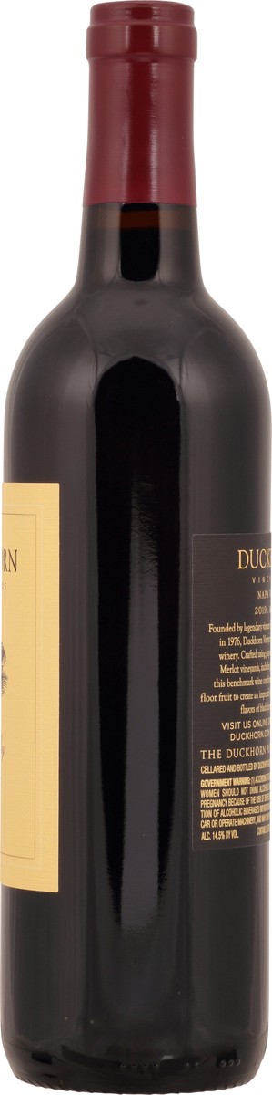 slide 3 of 9, Duckhorn Merlot, 750 ml