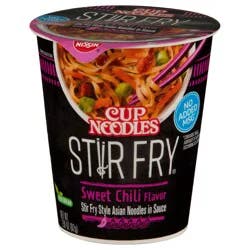 Nissin Cup Noodles Sweet Chili Stir Fry Noodle Bowl