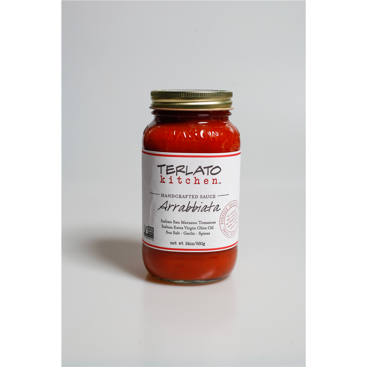 slide 1 of 1, Terlato Kitchen Arrabbiata Sauce, 24 oz