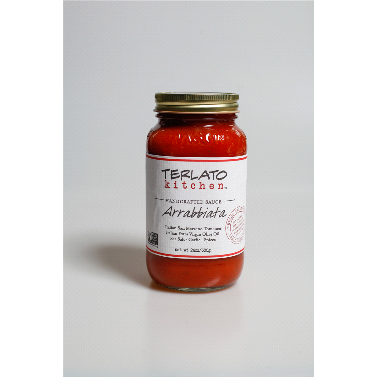 slide 1 of 5, Terlato Kitchen Arrabbiata Sauce, 24 oz