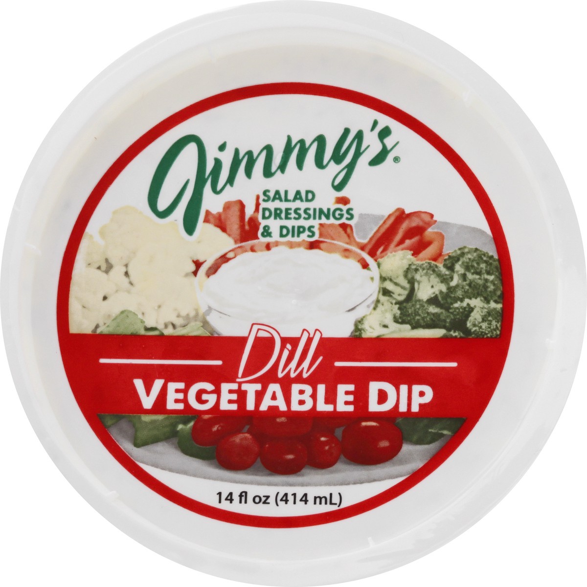 slide 3 of 10, Jimmy's Dill Veg Dip, 14 fl oz