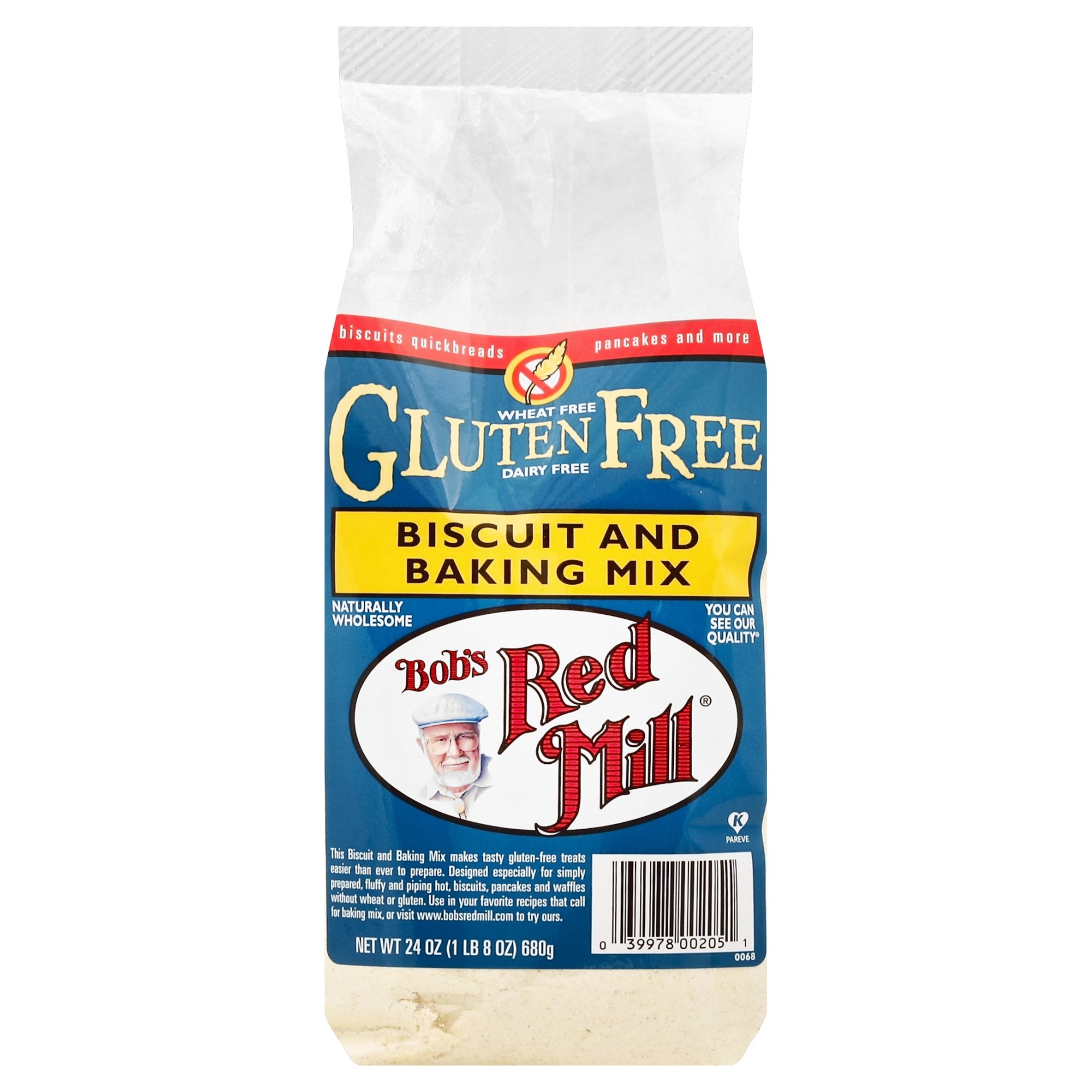 slide 1 of 9, Bob's Red Mill Gluten Free Biscuit And Baking Mix, 24 oz