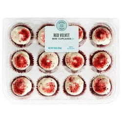 Bakery Fresh Red Velvet Mini Cupcakes
