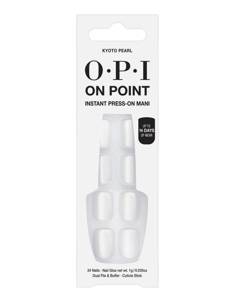 slide 1 of 1, OPI On Point Press On Nails - KYOTO Pearl, 1 ct, 1 ct