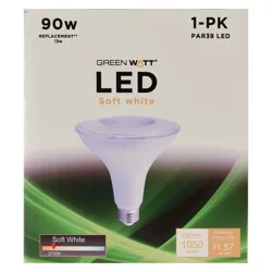 Green Watt PAR38 90-Watt LED Light Bulb - Soft White