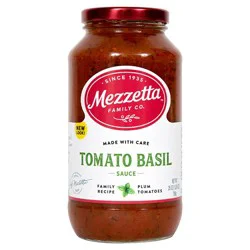 Mezzetta Family Recipes Tomato Basil Sauce, 25 oz