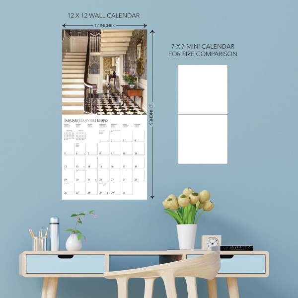 slide 2 of 5, 2025 Graphique Hobbies Monthly Wall Calendar, 12"" X 12"", Stairways, January 2025 To December 2025, Cy247, 1 ct