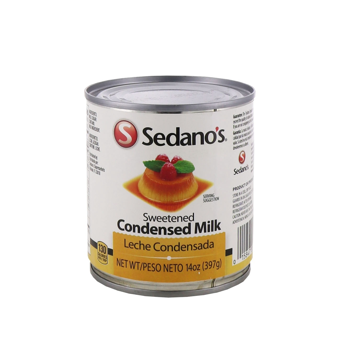 slide 1 of 1, Sedano's Sweetened Condensed Milk, 14 oz