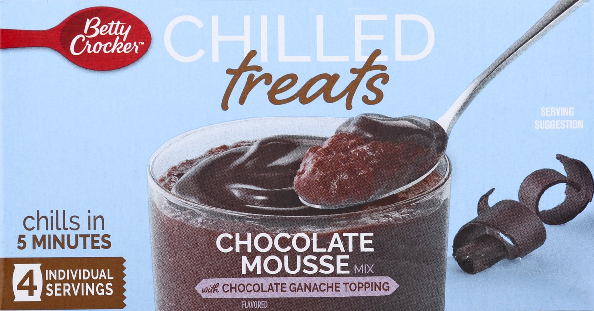 slide 4 of 9, Betty Crocker Chocolate Mousse Mix Chilled Treats 8.9 oz, 8.9 oz