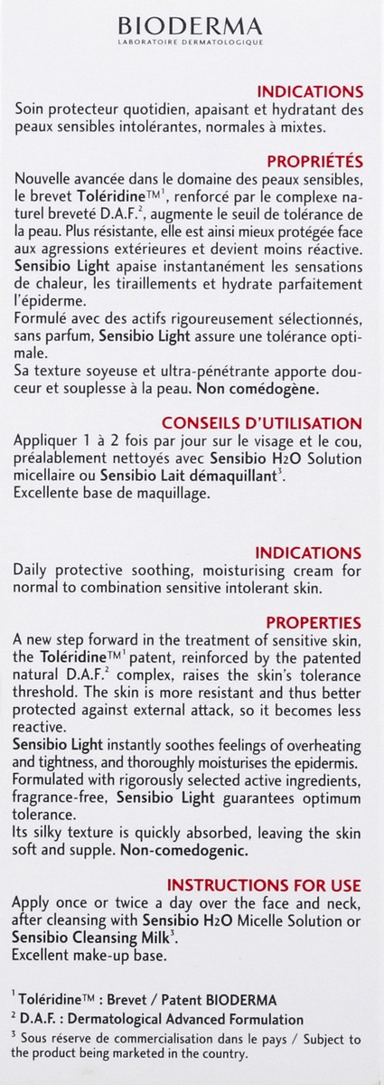 slide 6 of 6, Bioderma Sensibio Light 40 ml, 1.33 fl oz