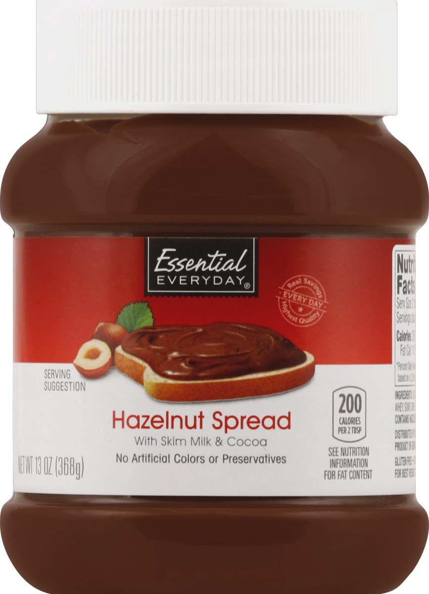 slide 4 of 6, Essential Everyday Hazelnut Spread, 13 oz