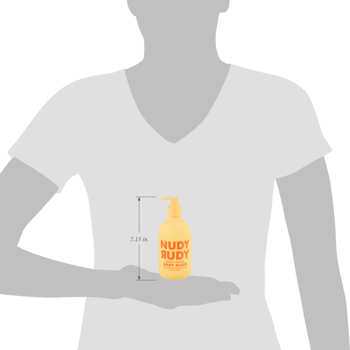 slide 10 of 13, Nudy Rudy Hunny Bunny - Body Wash, 16.9 fl oz