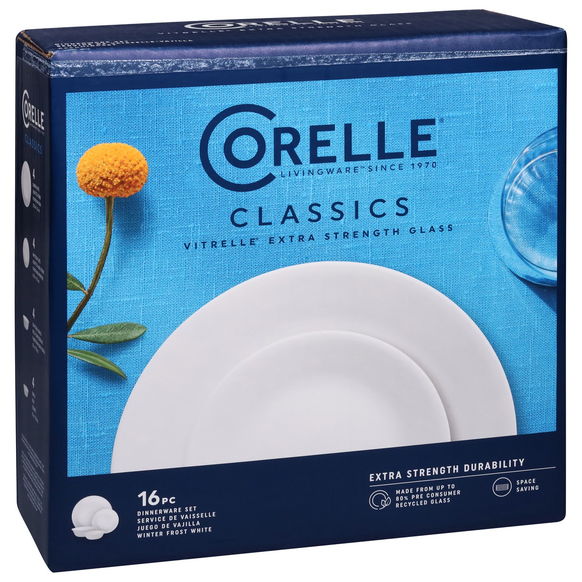 slide 5 of 9, Corelle Classics Dinnerware Set 16 CT 1 ea, 1 ct