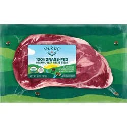 Verde Organic Ribeye Steak Beef 10 oz