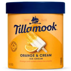 Tillamook Orange & Cream Ice Cream 1.5 qt