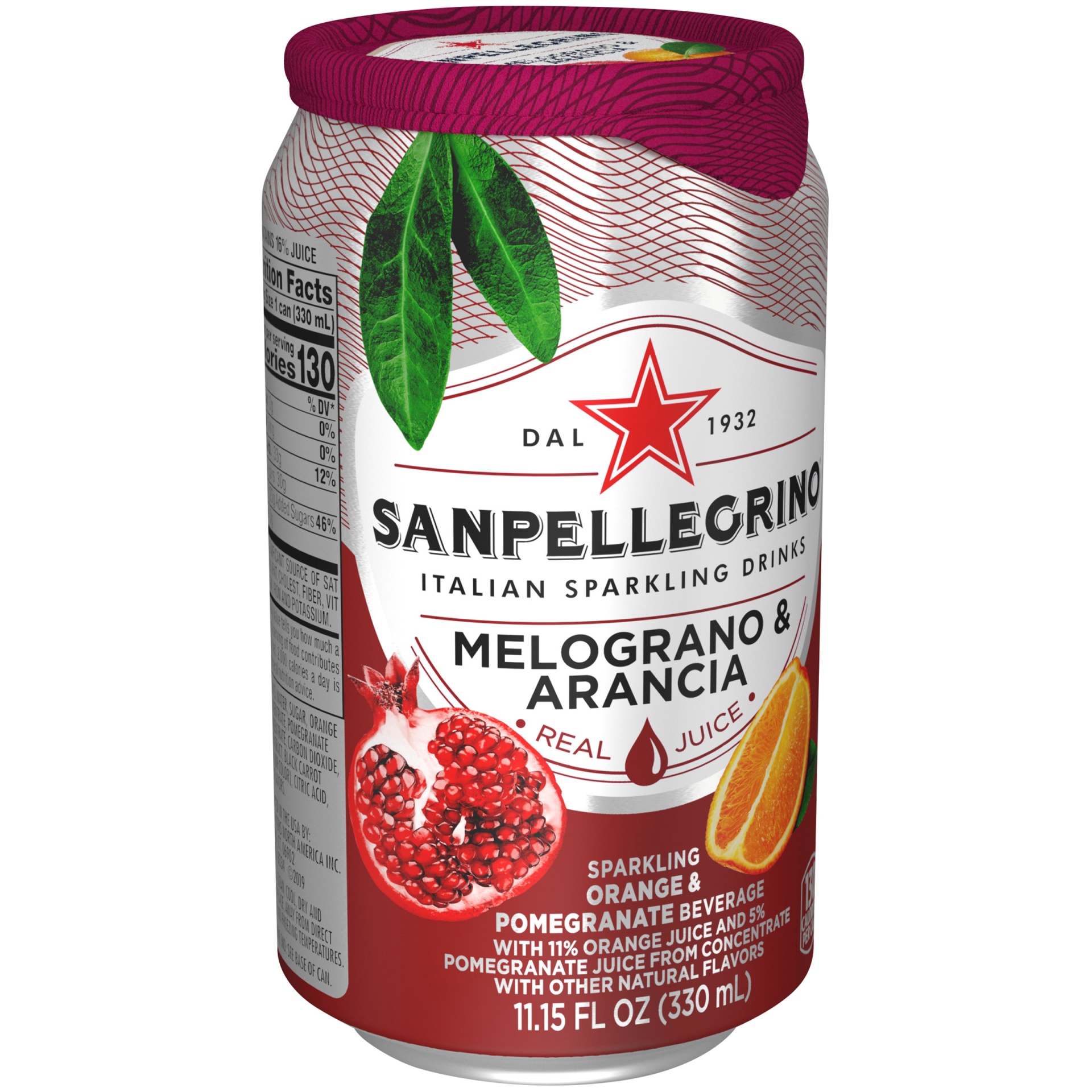 slide 2 of 6, Sanpellegrino Pomegranate and Orange Italian Sparkling Drinks, 12 fl oz