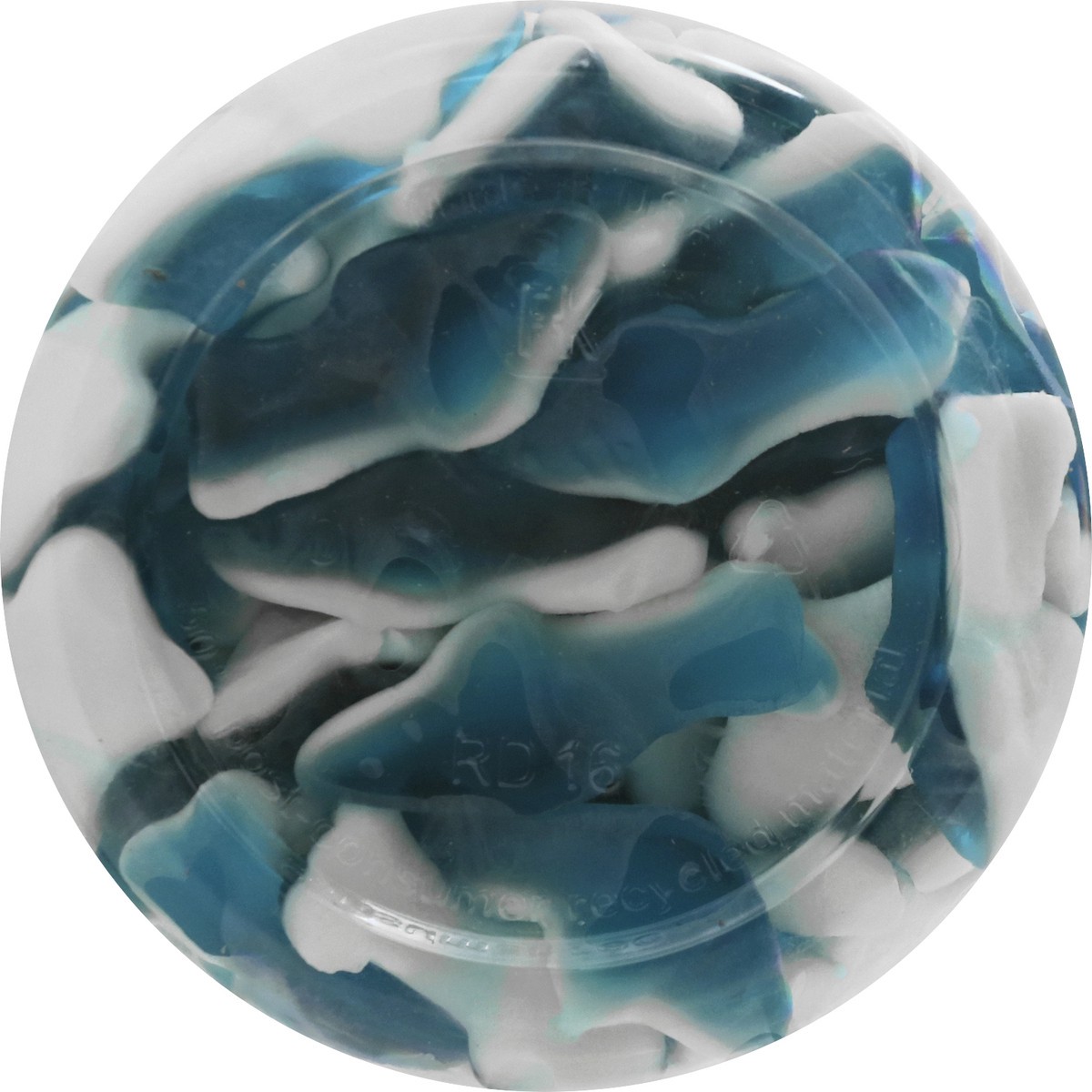 slide 10 of 10, DSD Merchandisers Gummy Sharks 12 oz, 12 oz