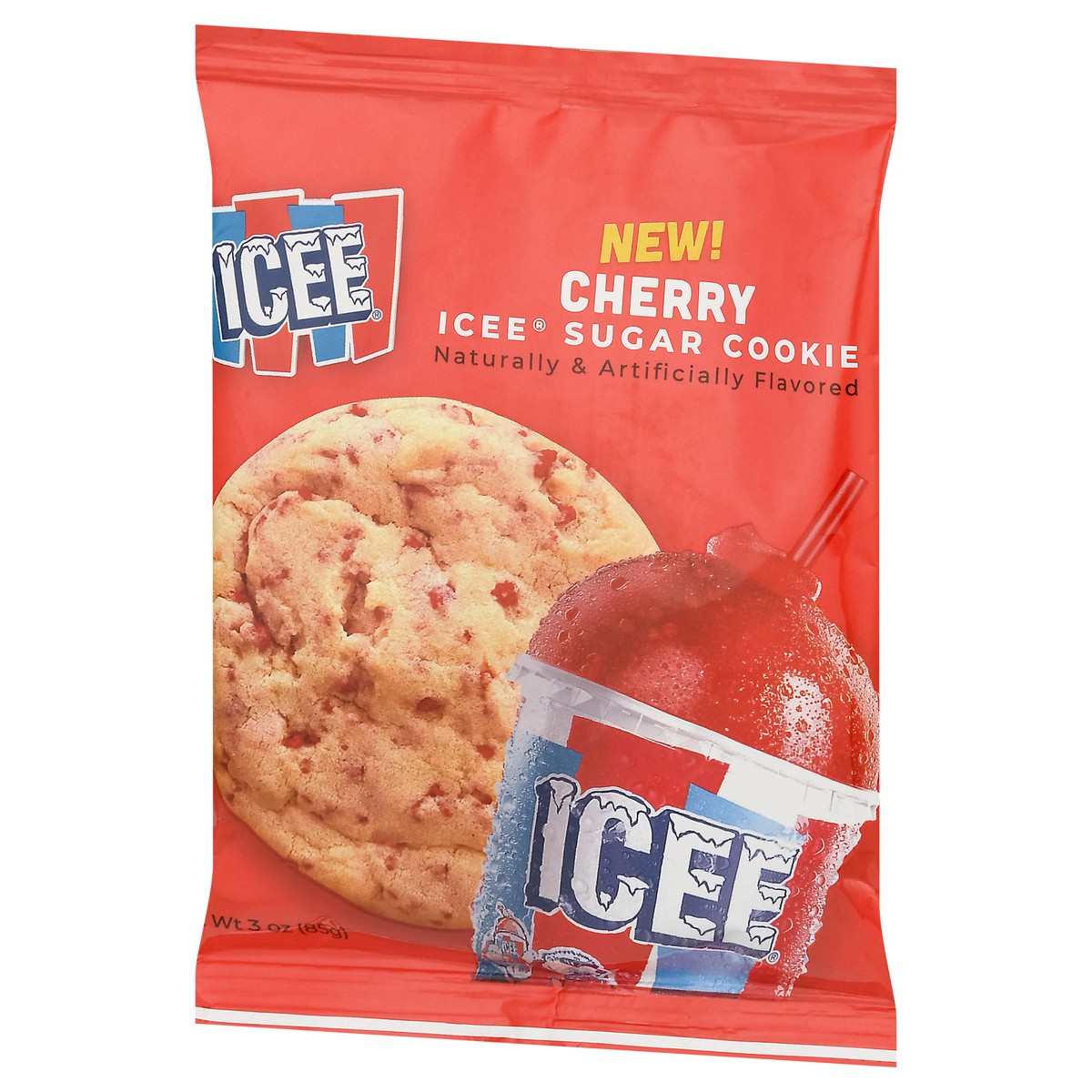 slide 8 of 13, ICEE Cherry Sugar Cookies 3 oz, 3 oz