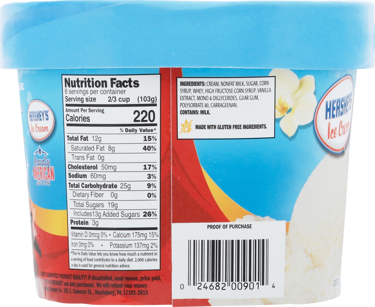 slide 2 of 13, Hershey's Premium Vanilla Ice Cream 1.5 qt, 1.5 qt