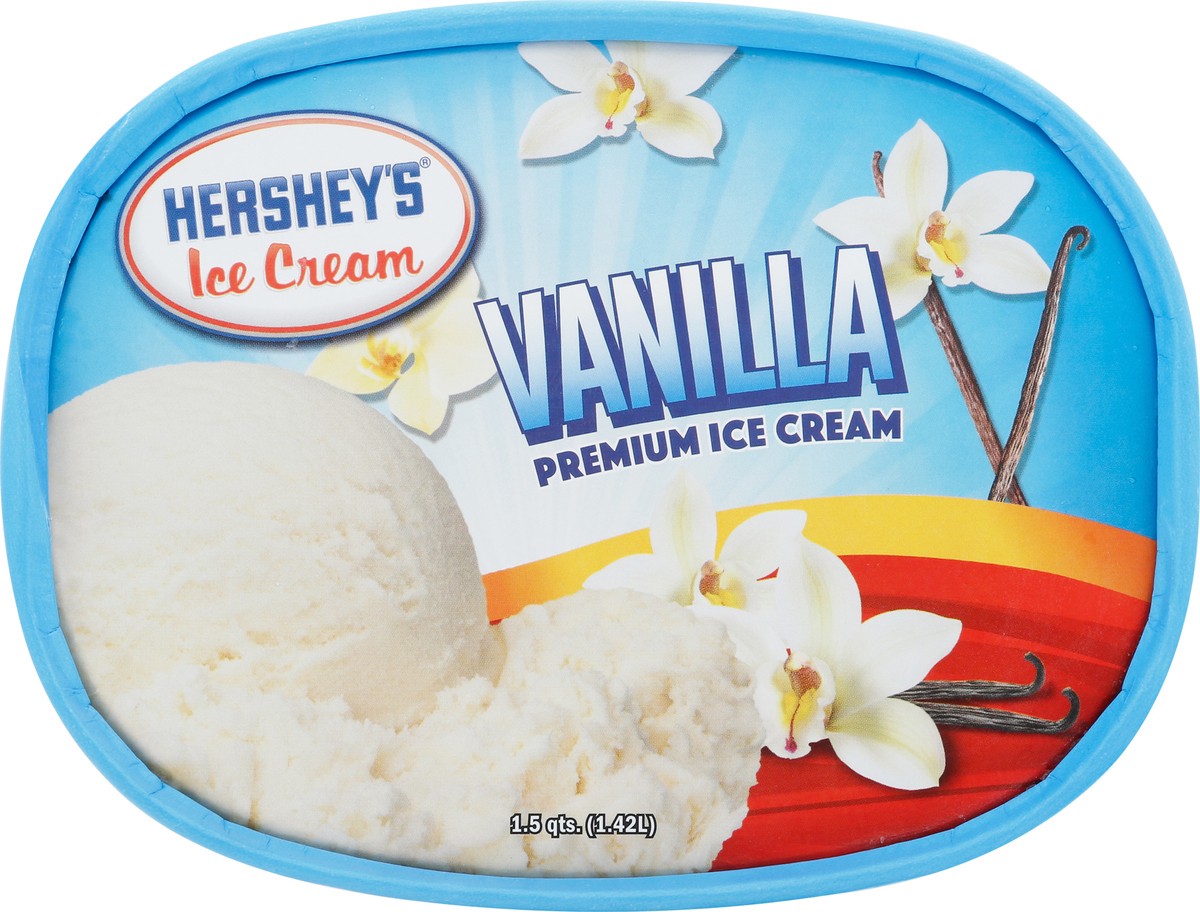 slide 12 of 13, Hershey's Premium Vanilla Ice Cream 1.5 qt, 1.5 qt