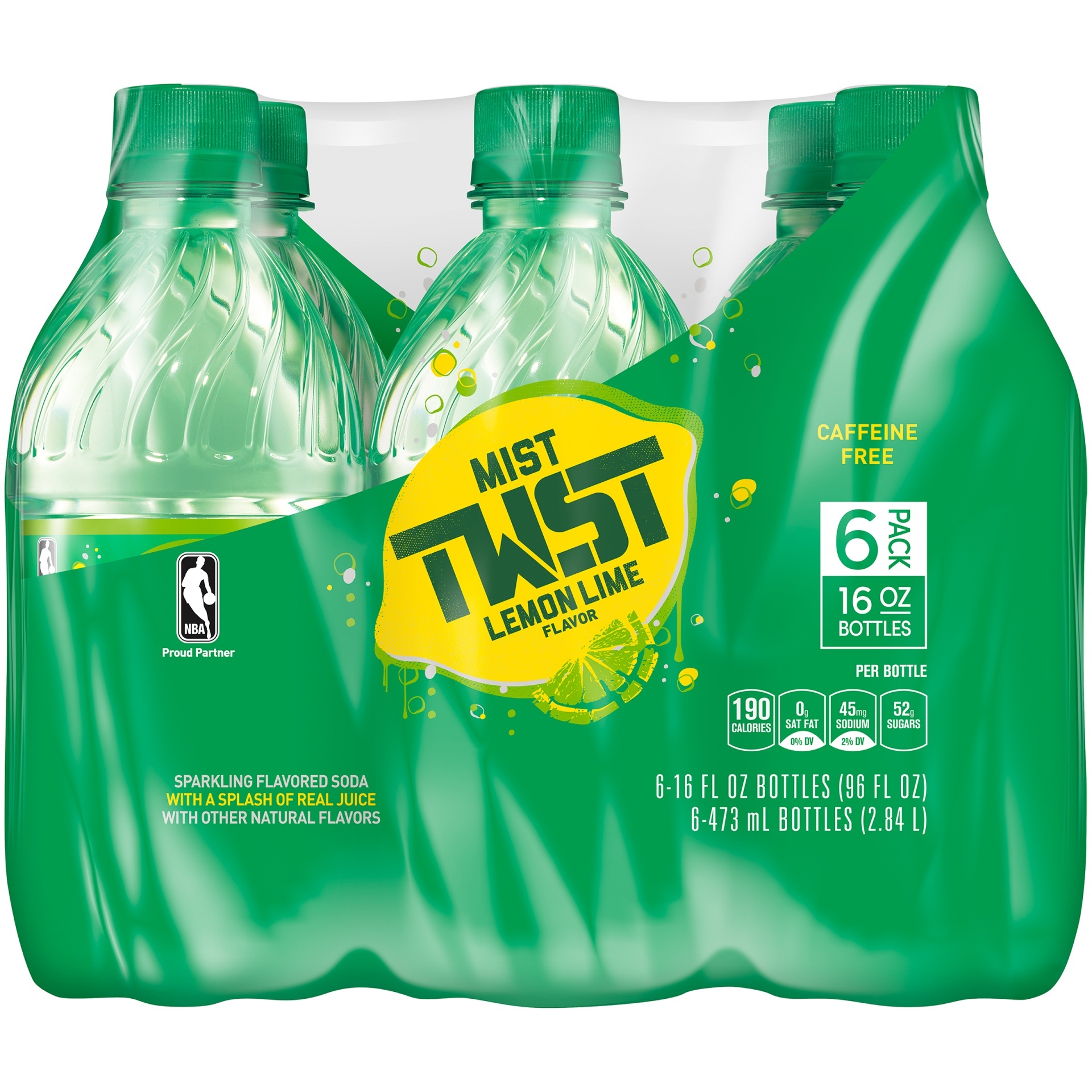 slide 1 of 1, Sierra Mist Lemon Lime Soda - 6 ct; 16 fl oz, 6 ct; 16 fl oz