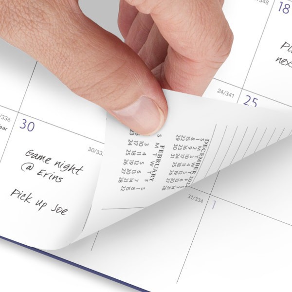slide 9 of 9, 2025-2026 At-A-Glance Badge Weekly/Monthly Planner, 7"" X 8-3/4"", Geo, January To January, 1 ct