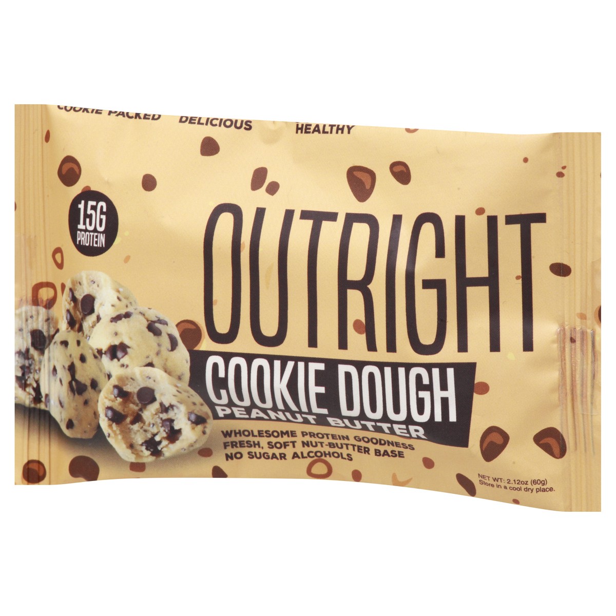 slide 5 of 10, Outright Peanut Butter Cookie Dough 2.12 oz, 2.12 oz
