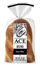 Ace Bakery Classic White 1/2 Bistro Loaf