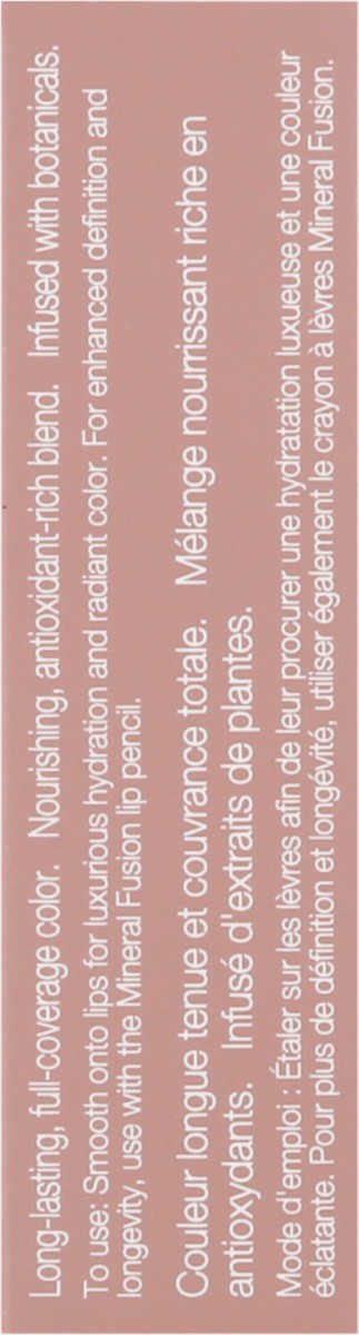 slide 5 of 12, Mineral Fusion Velvet Finish Lipstick, Nude, 1 ct