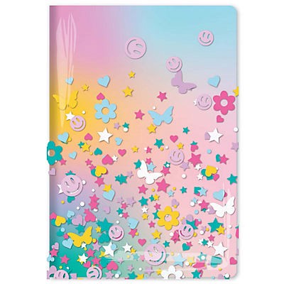 slide 1 of 1, C.R. Gibson Sprinkles Poly Lined Journal, 1 ct