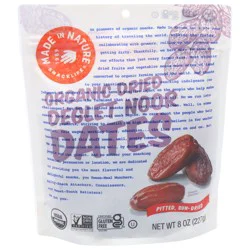 Made in Nature Dried Deglet Noor Organic Dates 8 oz