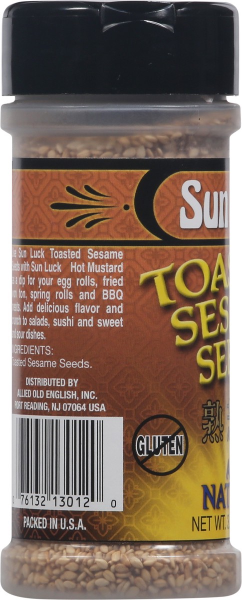 slide 5 of 9, Sun Luck All Natural Toasted Sesame Seeds 3.25 oz, 3.25 oz