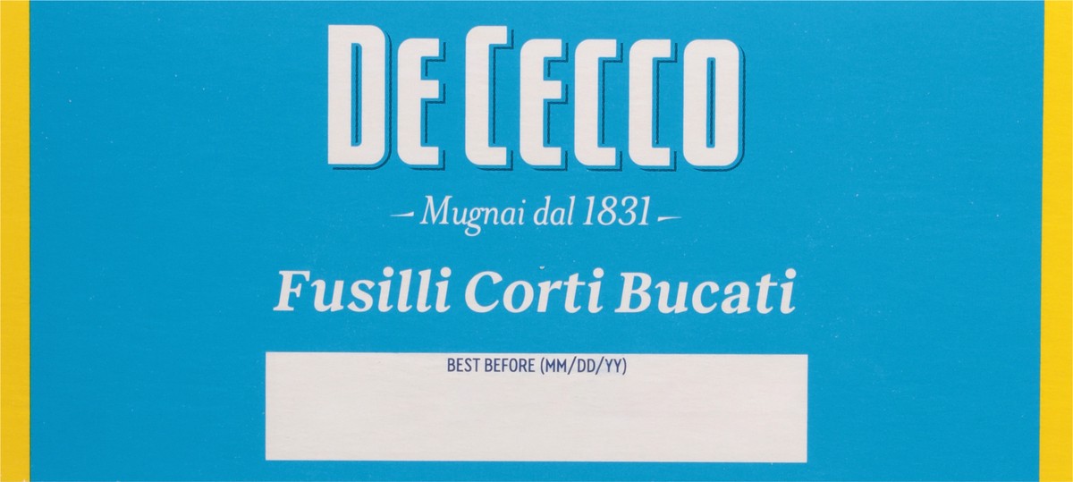 slide 6 of 14, De Cecco No. 98 Fusilli Corti Bucati 1 lb, 16 oz