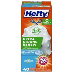 Hefty Ultra Strong Clean Burst T/Kit