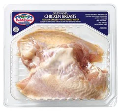 BELL & EVANS BONE IN SPLIT BREASTS AN