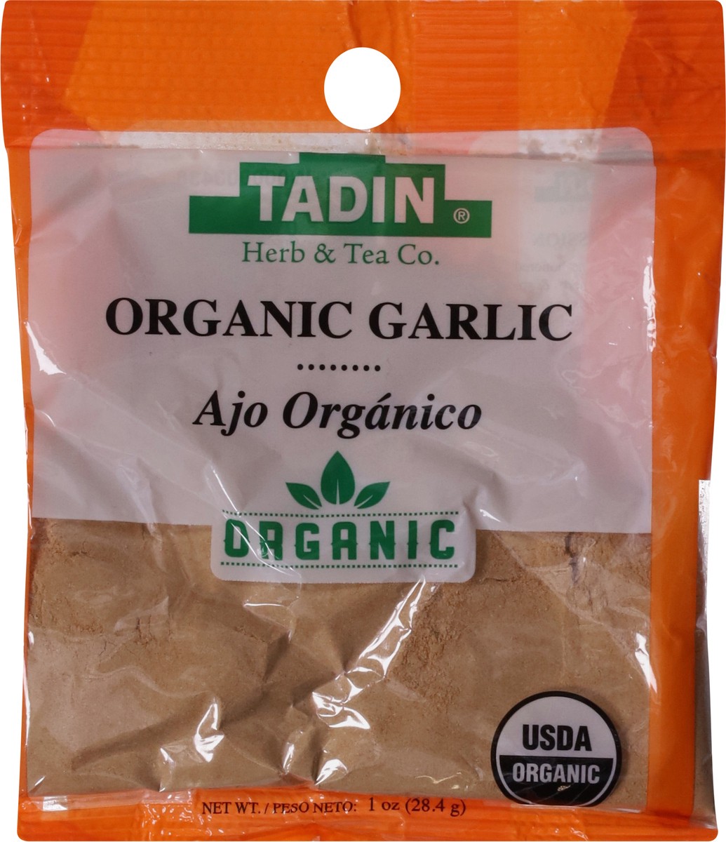 slide 12 of 12, Tadin Organic Garlic 1 oz, 1 oz