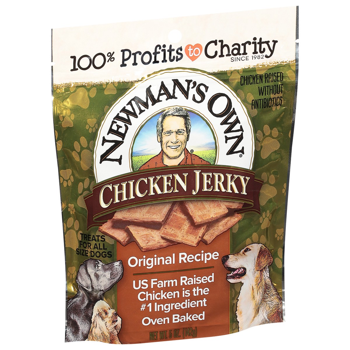 slide 2 of 9, Newman's Own Newman&#39;s Own Chicken Jerky Dog Treats, 