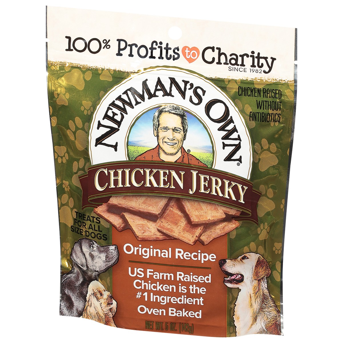 slide 3 of 9, Newman's Own Newman&#39;s Own Chicken Jerky Dog Treats, 