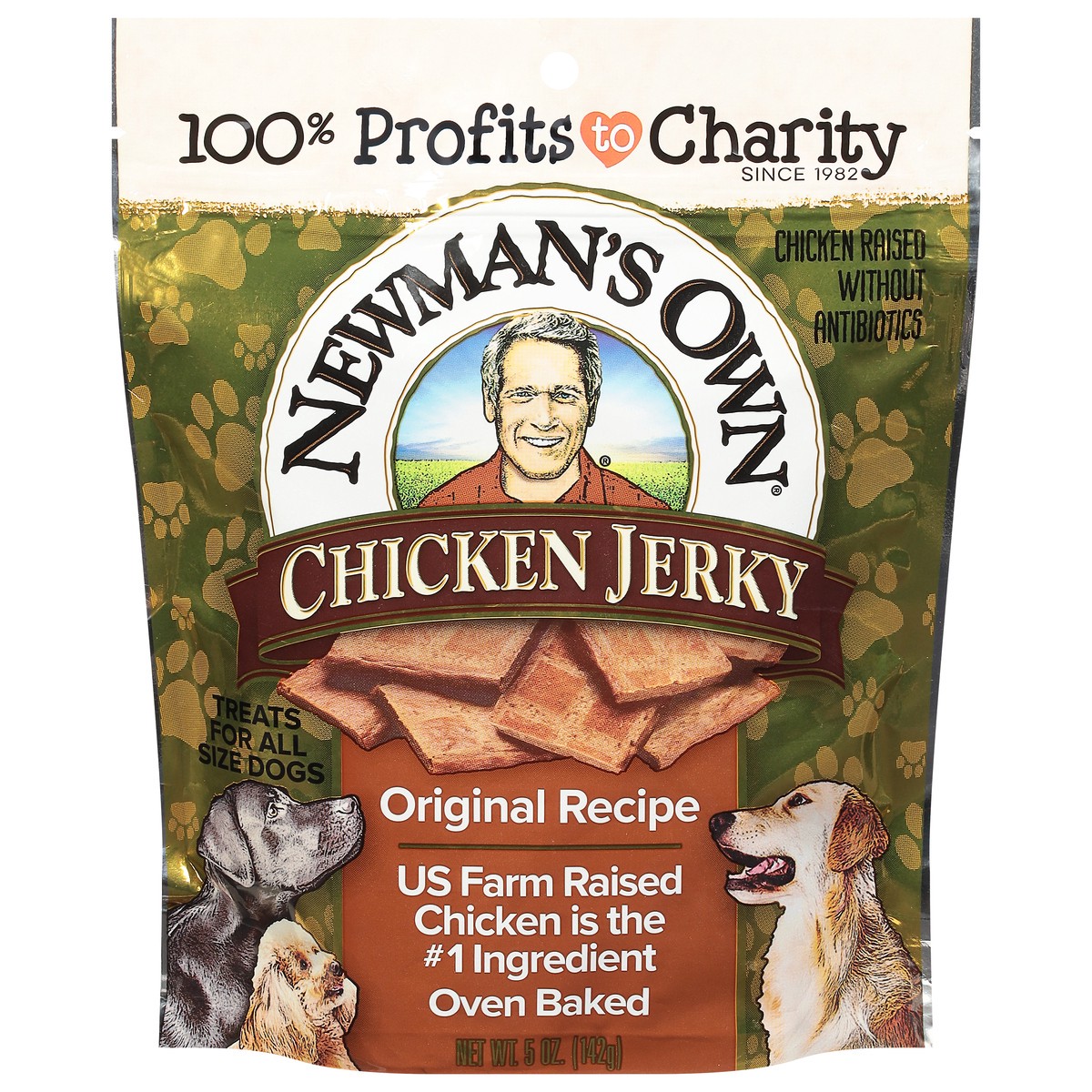 slide 1 of 9, Newman's Own Newman&#39;s Own Chicken Jerky Dog Treats, 