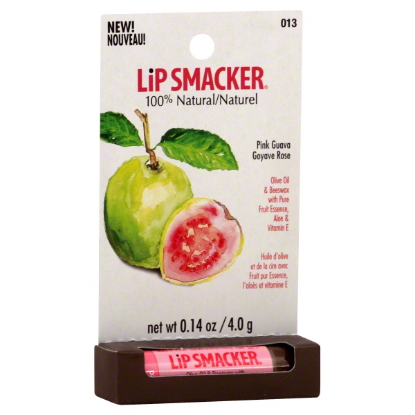 slide 1 of 1, Bonne Bell Lipsmackers 100% Natural Pink Guava, 1 ct