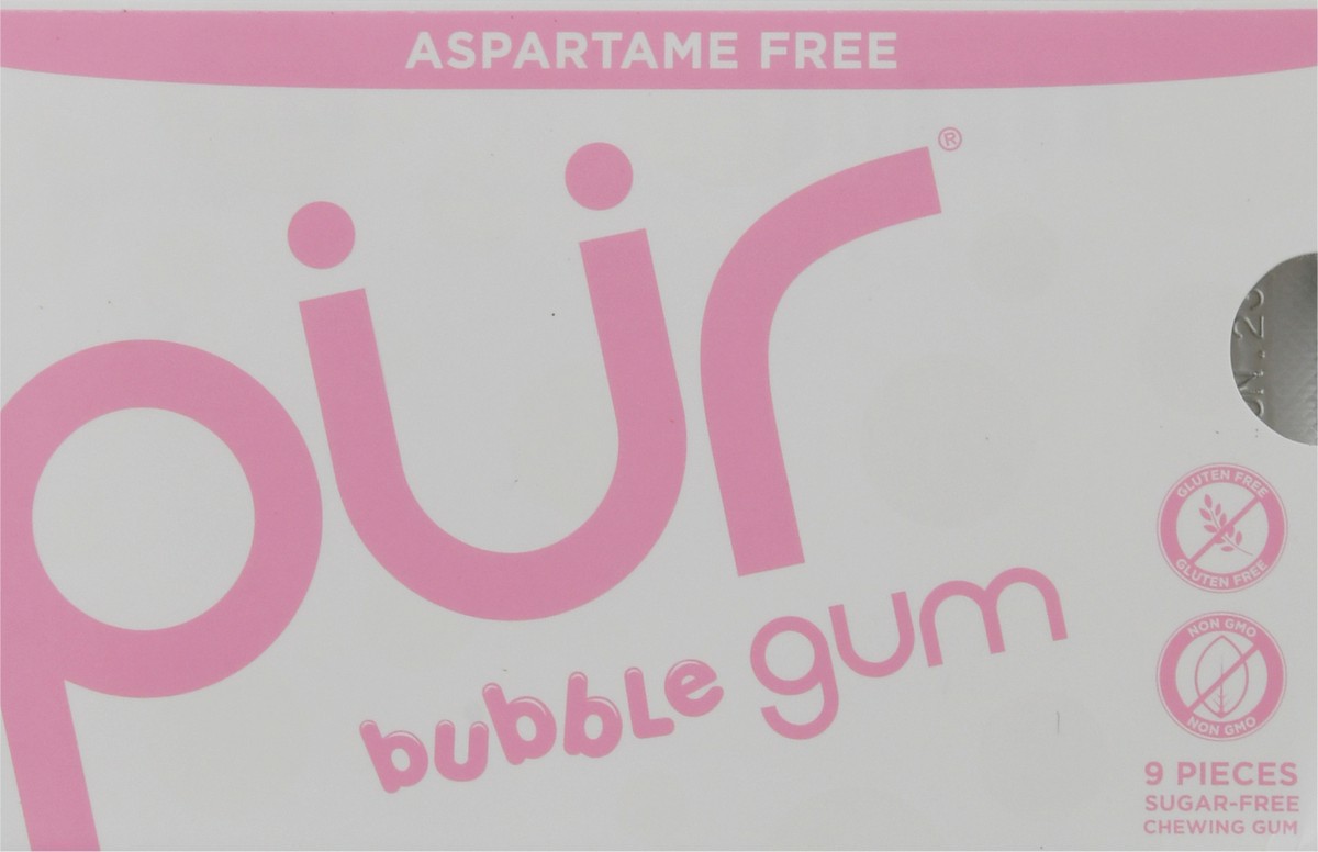 slide 1 of 12, Pur Bubble Gum, 0.42 oz