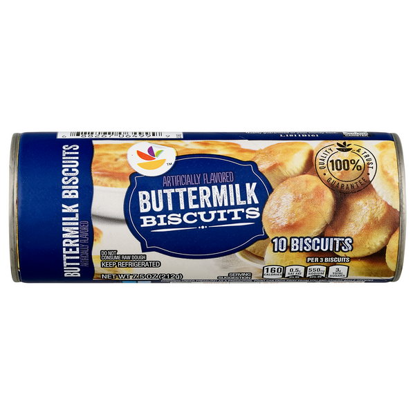 slide 1 of 1, Giant Biscuits Buttermilk - 10 ct, 10 ct; 7.5 oz
