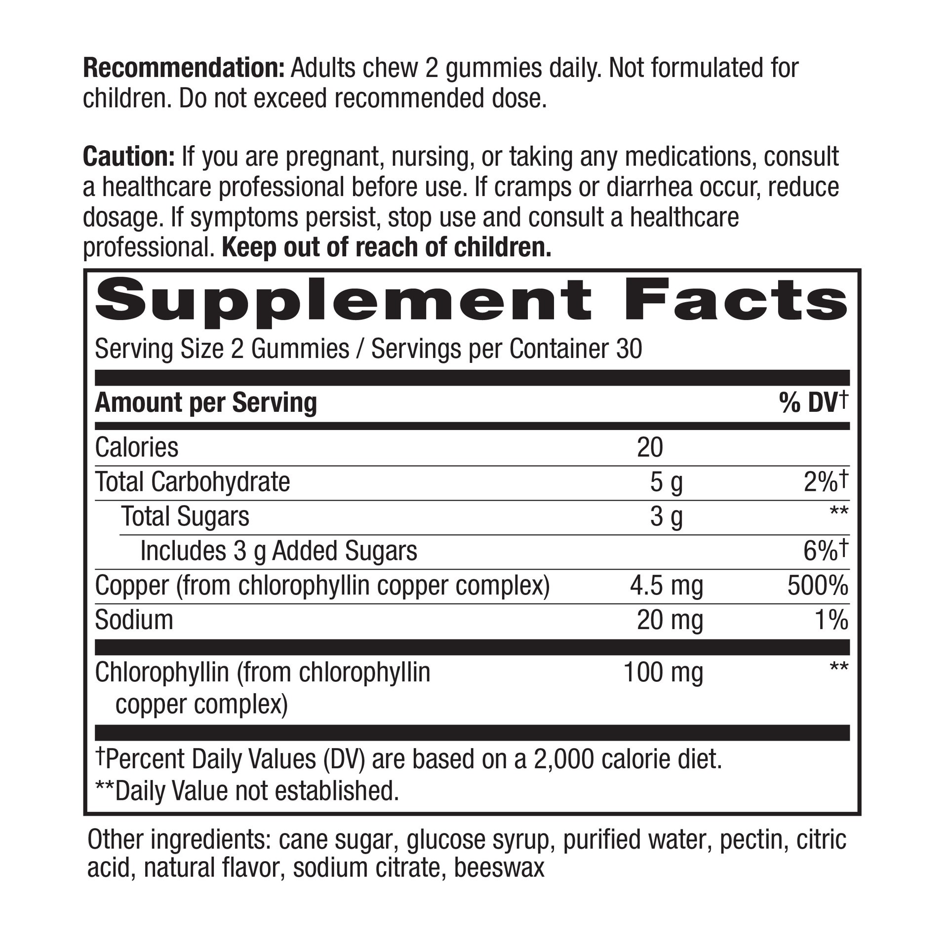 slide 2 of 4, Nature's Way Chlorofresh Gummies, 60 ct