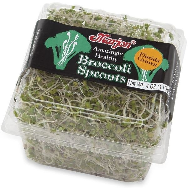 slide 1 of 1, Marjon Broccoli Sprouts, 4 oz