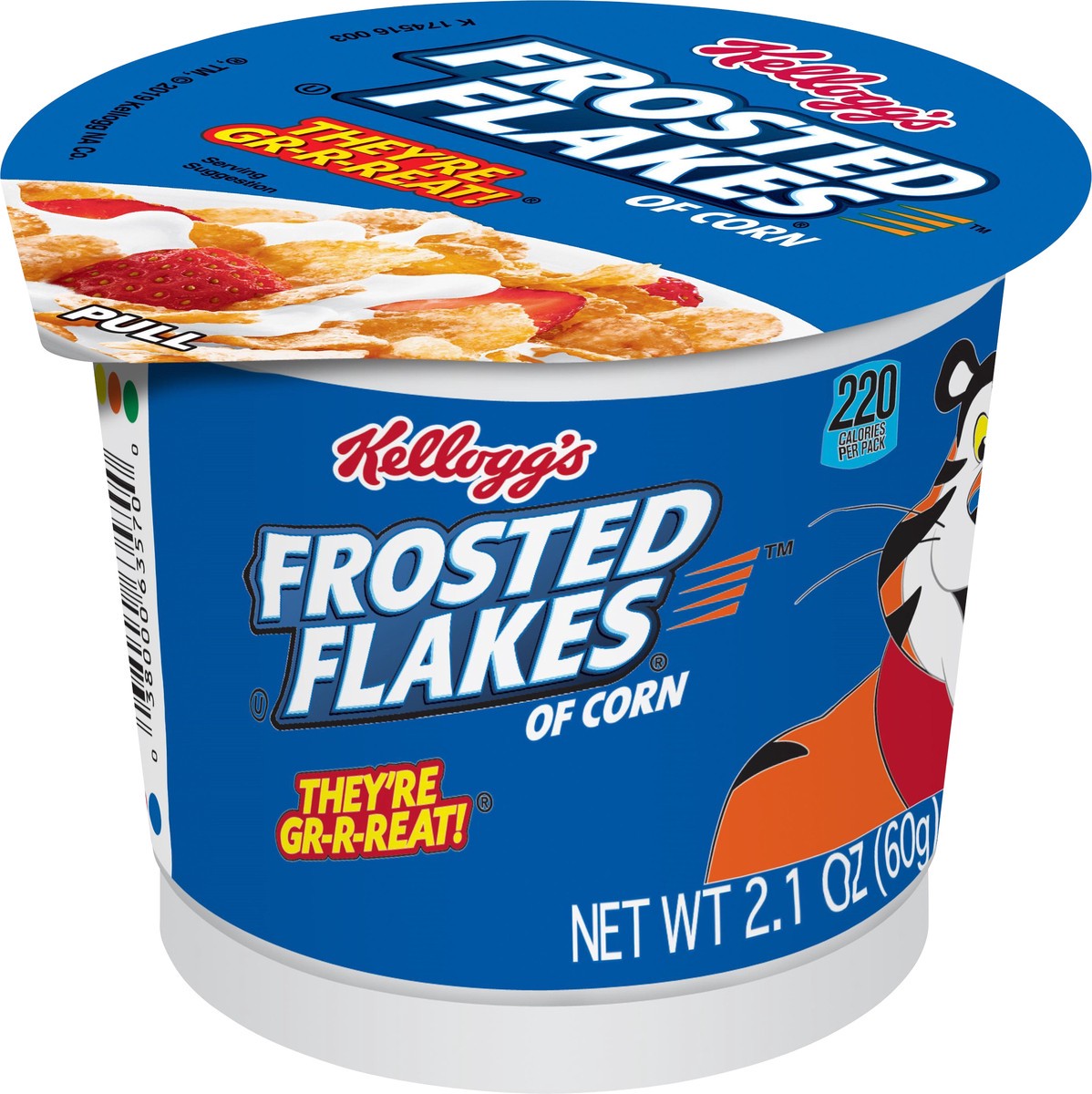 slide 1 of 5, Frosted Flakes Cereal 2.1 oz, 2.1 oz
