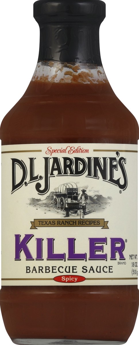 slide 2 of 2, D.L. Jardine's Barbecue Sauce, Killer, Special Edition, Spicy, 18 oz