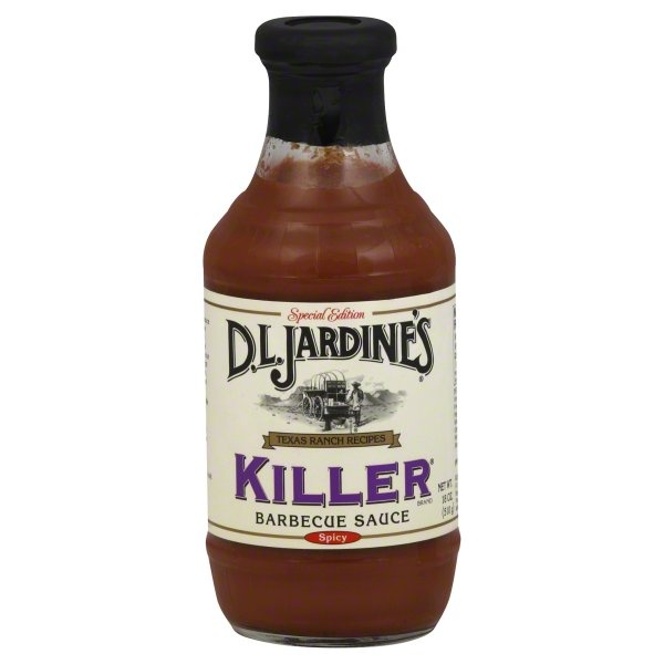 slide 1 of 2, D.L. Jardine's Barbecue Sauce, Killer, Special Edition, Spicy, 18 oz
