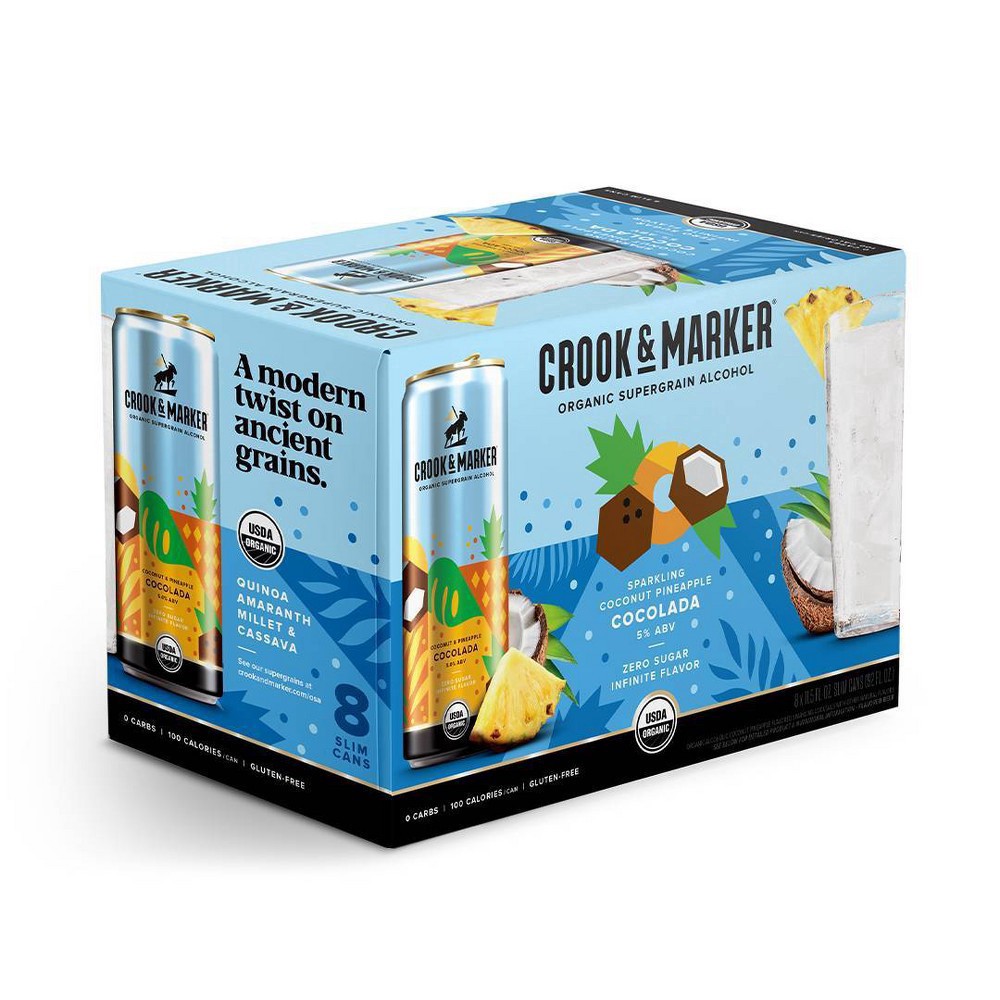 slide 3 of 4, Crook & Marker Cocolada Can, 8 ct; 11.5 fl oz